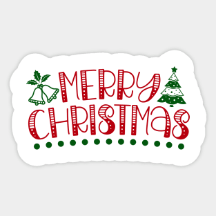 Merry Christmas Sticker